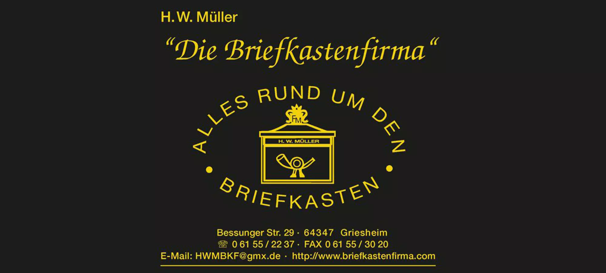 Made in Griesheim, Briefkastenfirma Müller